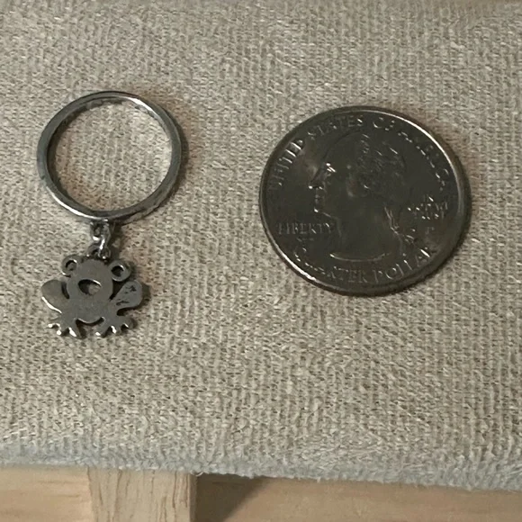 James Avery Retired Frog Dangle Ring - Picture 4 of 5